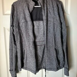 Lululemon Gray Full-Zip define jacket